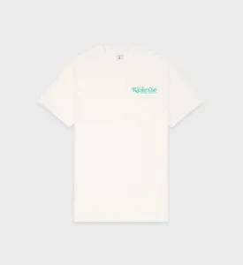 94 Racquet Club T-Shirt - Coconut/Caribbean