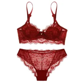 Années 50 Ensemble Lingerie Dentelle Rétro Romantique