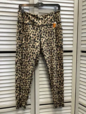 Athletic Leggings By Victorias Secret In Animal Print, Size: Xl