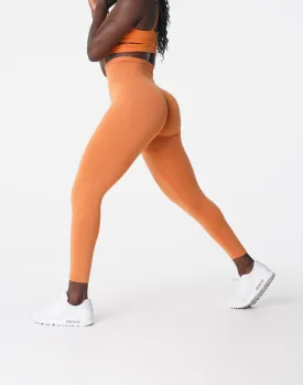 Burnt Orange NV Seamless Leggings