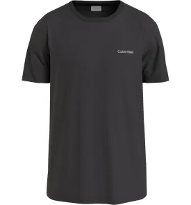 Calvin Klein Interlock Logo Black Tee Black