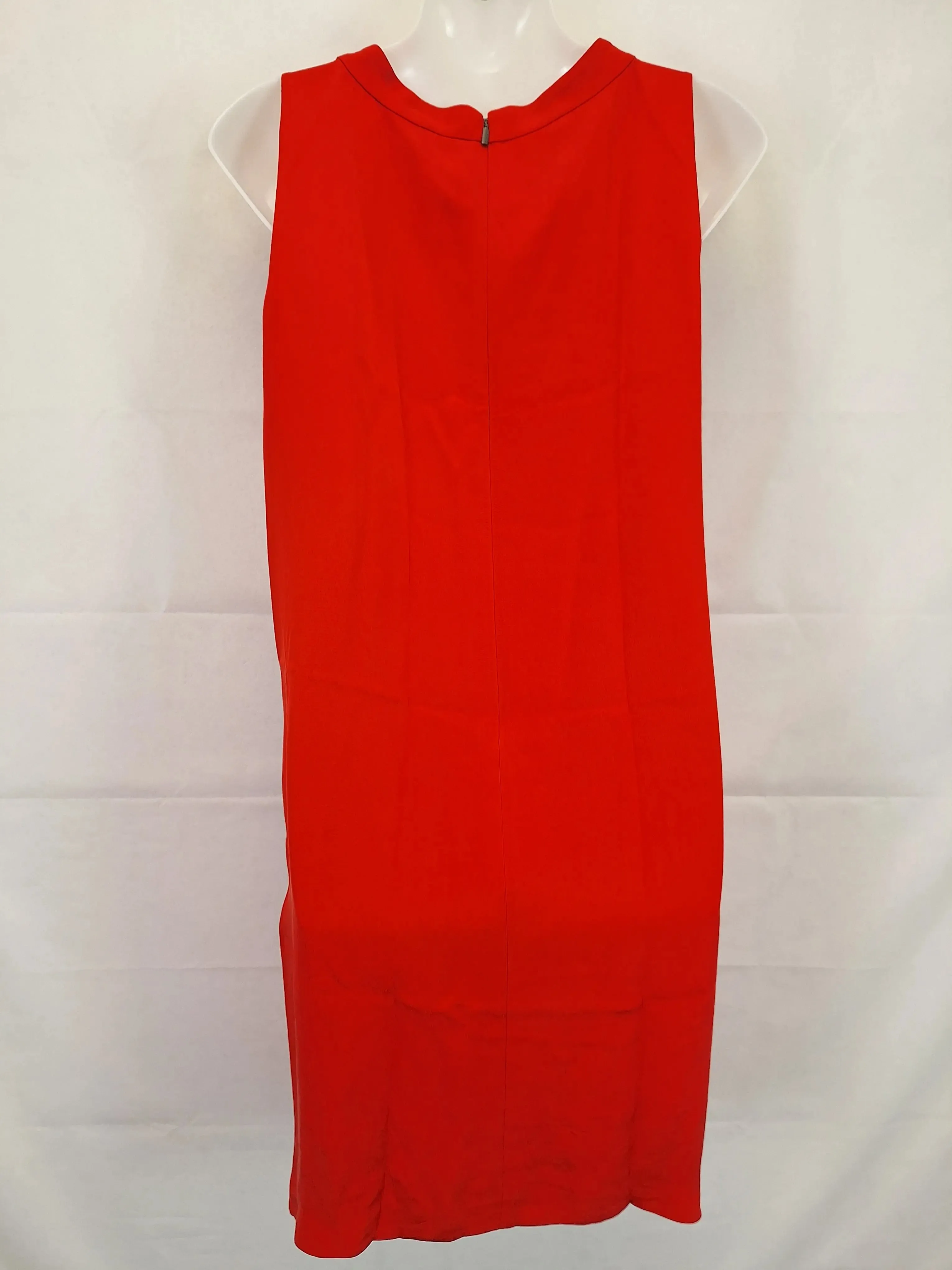 Calvin Klein Silk Yoke Style Mini Dress Size 10