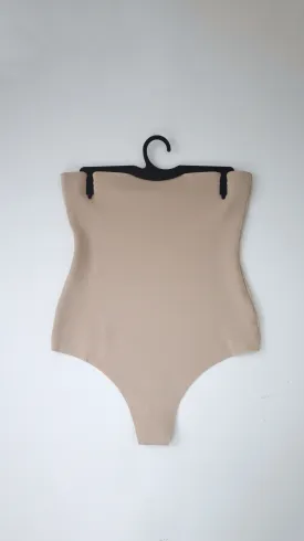 Daisy Taupe High Waist Shapewear Thong