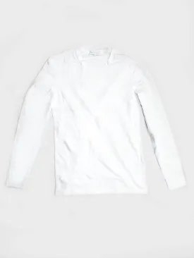 Ermenegildo Zegna Long Sleeve T-Shirt White XL Undershirt FINAL SALE