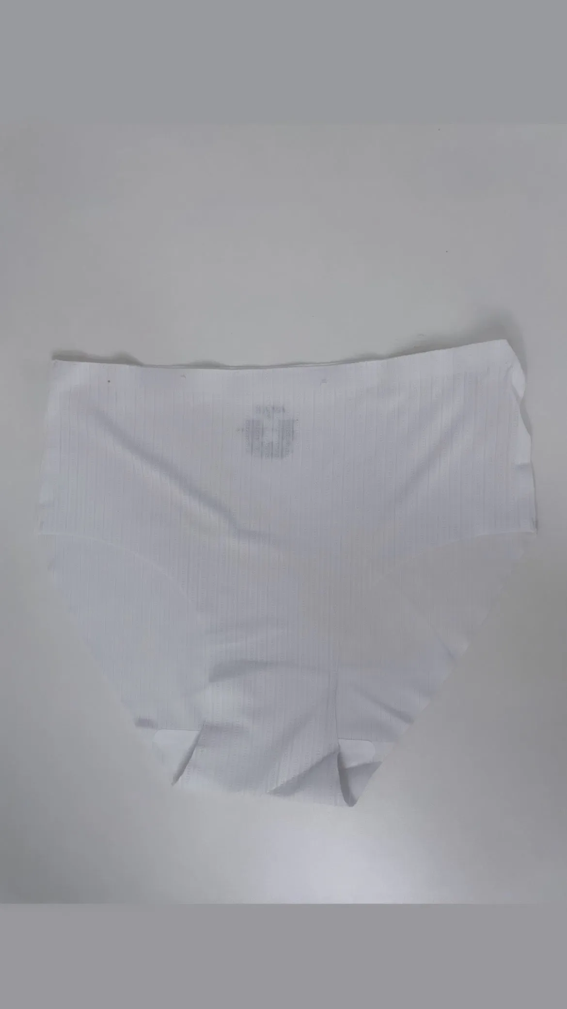 Leann White High Waist Briefs