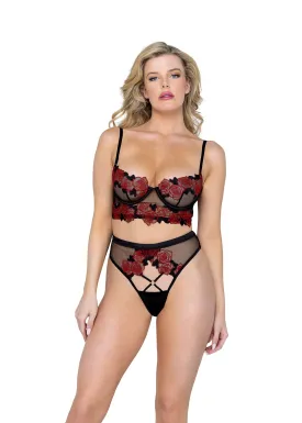 LI542 - Rosa Bella 2-Piece Long Line Set