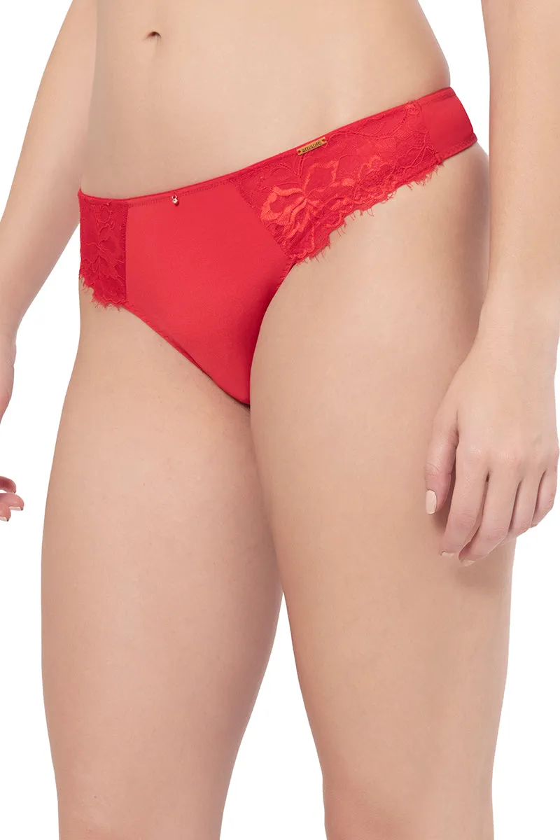 Miracle Lift Thong - Spanish Red