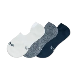 No Show Socks 3 Pack - Tidal