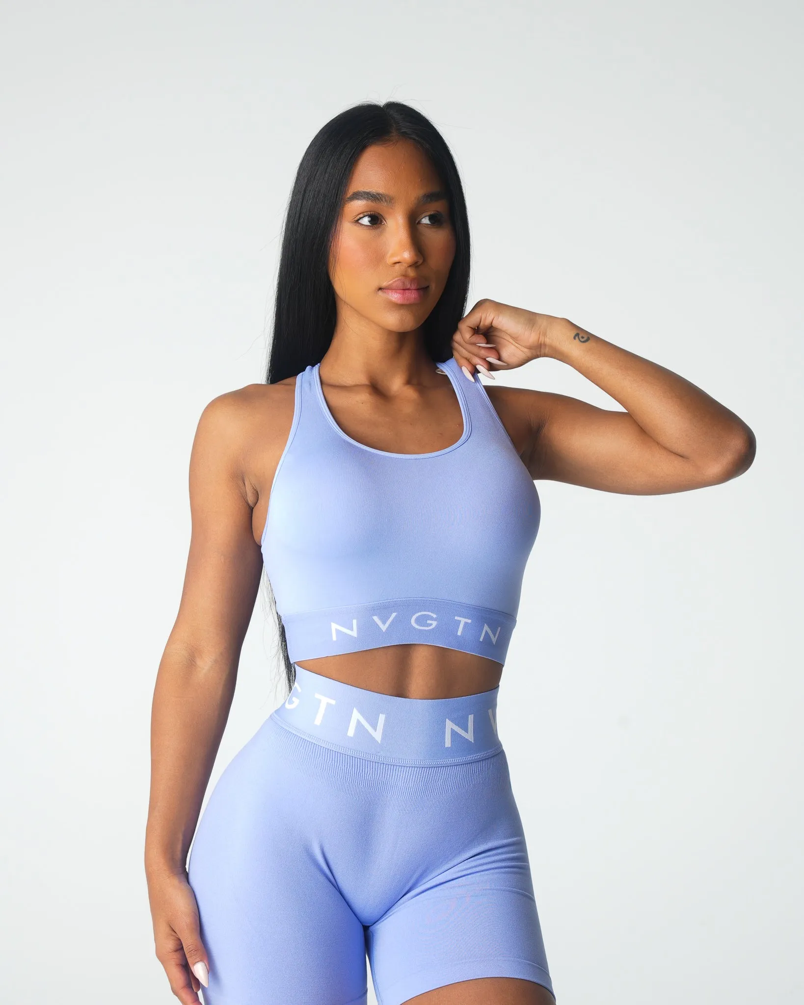 Periwinkle Legacy Sport Seamless Bra