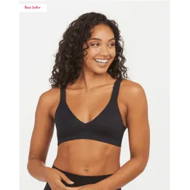 Spanx Bra-llelujah!® Very Black  Unlined Seamless Bralette in Black