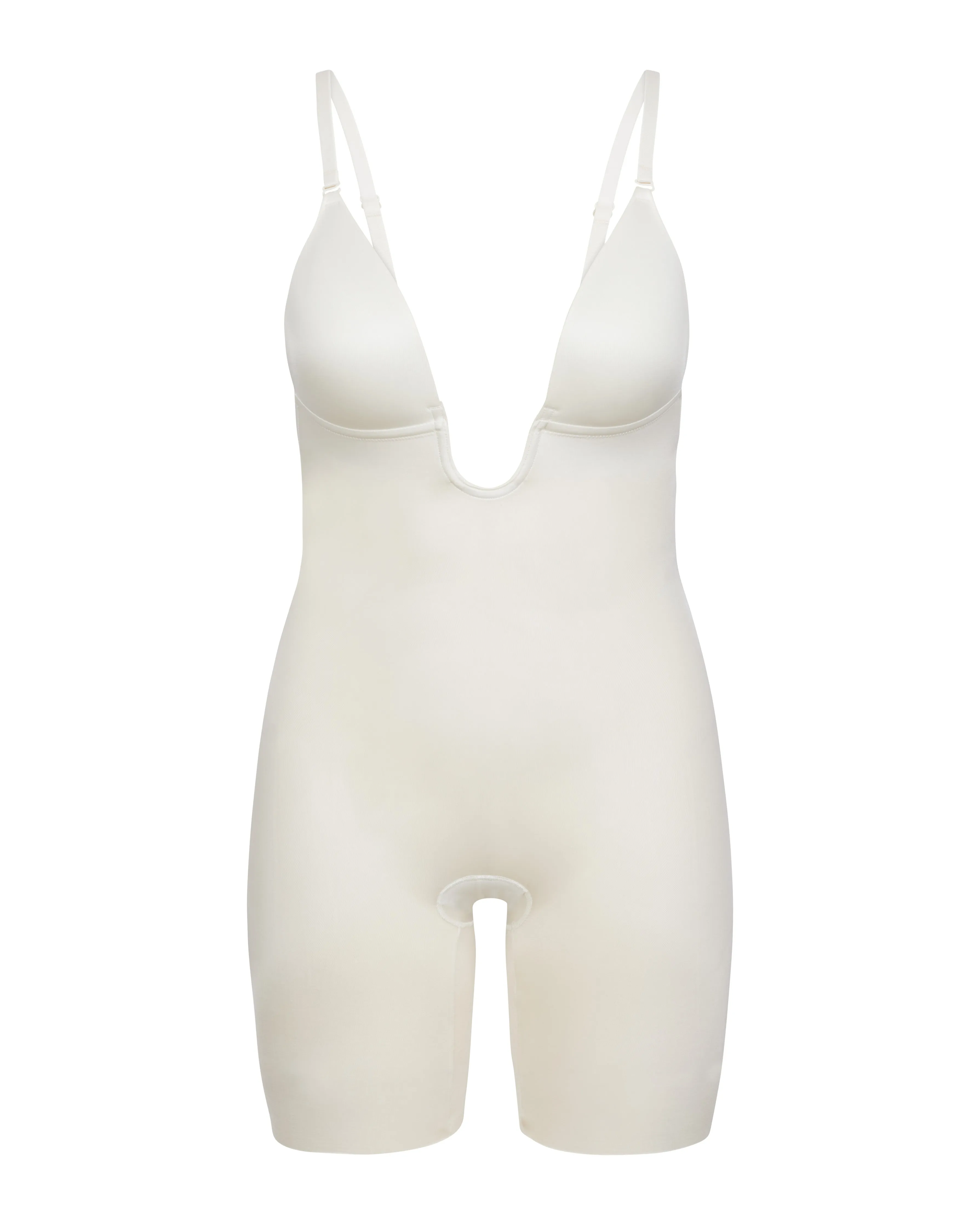 SPANXshape™ Suit Your Fancy Plunge Low-Back Mid-Thigh Bodysuit