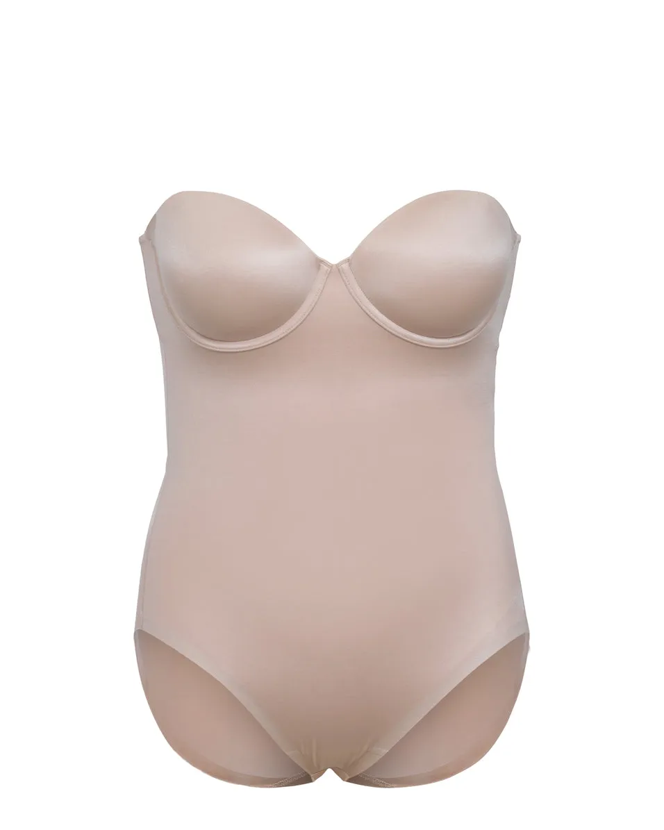 SPANXshape™ Suit Your Fancy Strapless Cupped Panty Bodysuit