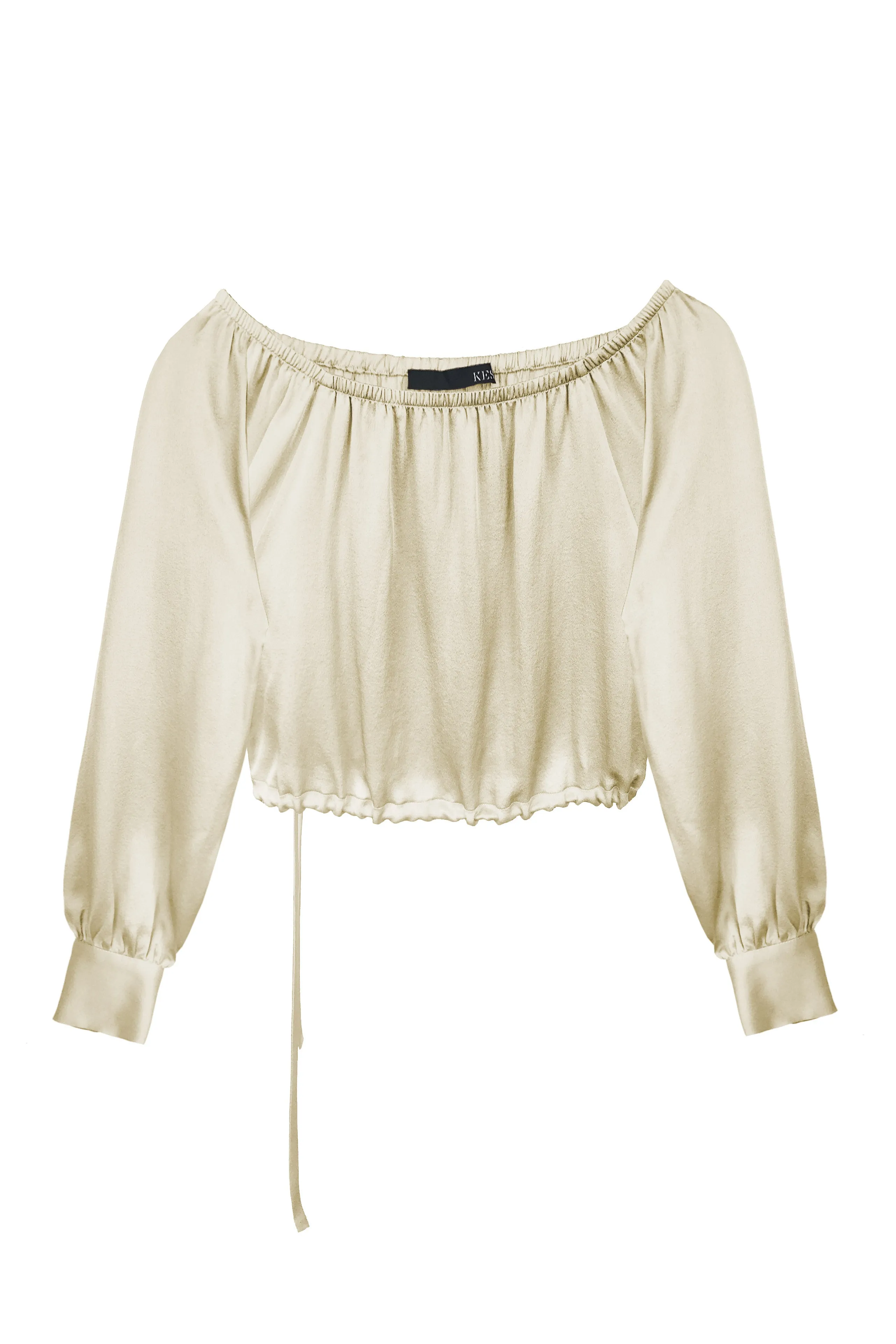 Strapless Blouse - Limestone