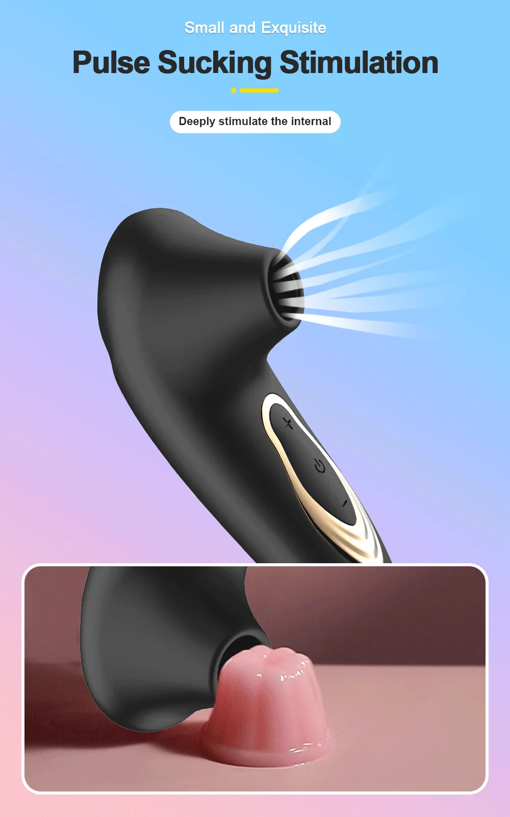 Sucker Clitoris Powerful Sucking Vibrator- 23 day shipping