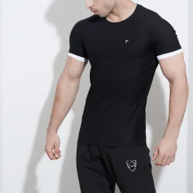 Tf-Black Hybrid Series Mesh Tee